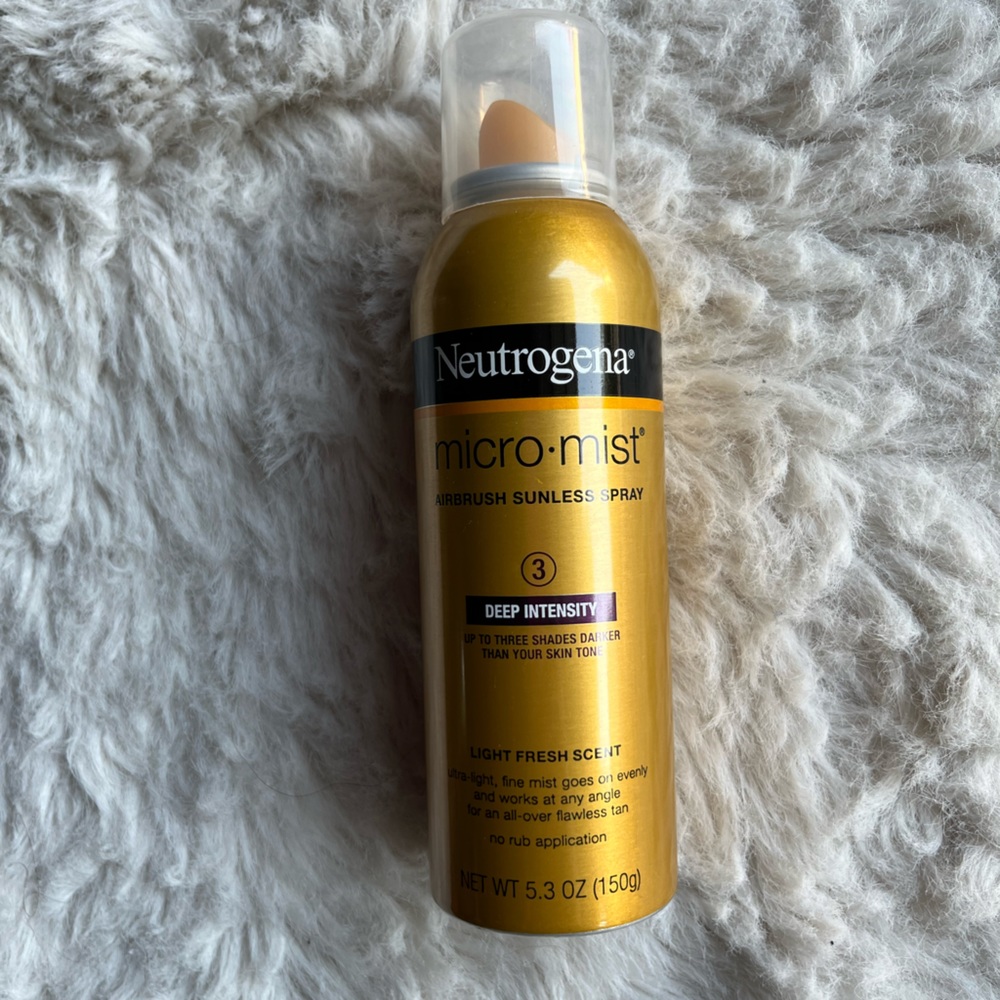 Neutrogena Micro-Mist Airbrush Sunless Spray Deep Intensity Tan 5.3 Oz.